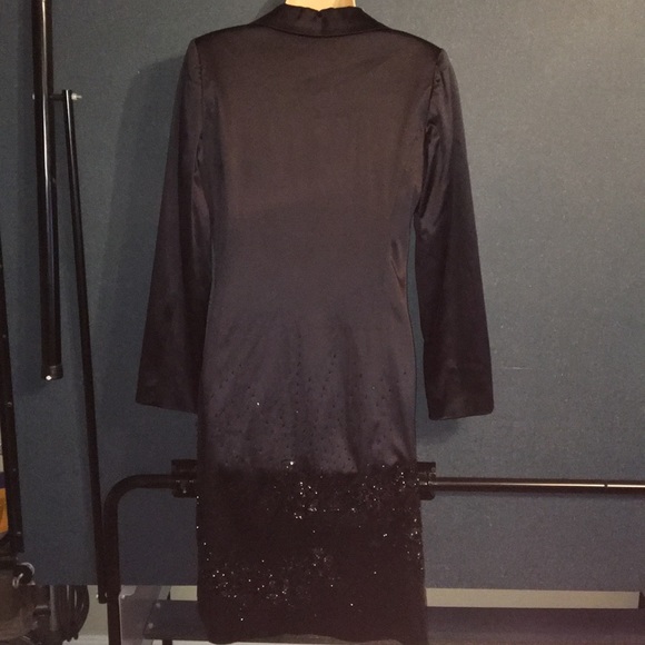 Arden B luxe beaded silk blend evening jacket WOW - Picture 4 of 10